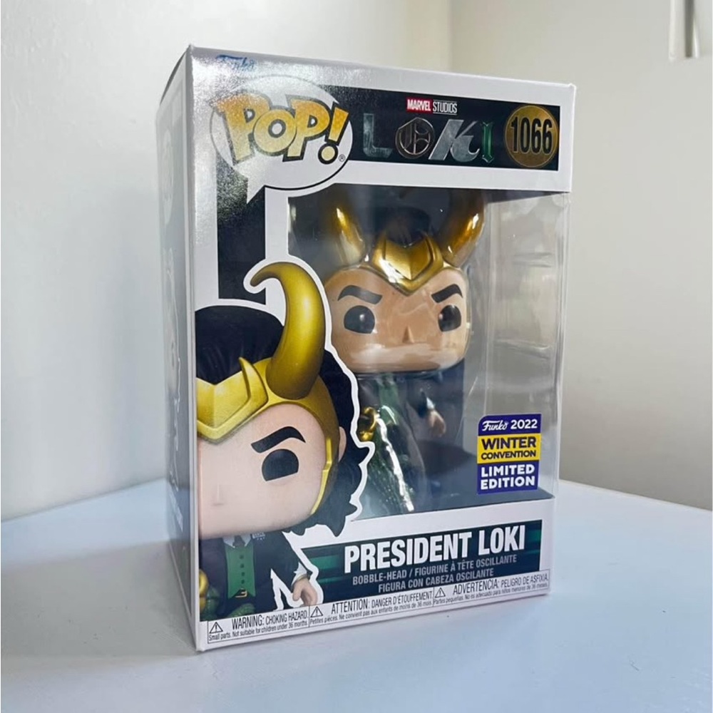 President Loki Pop Figurine